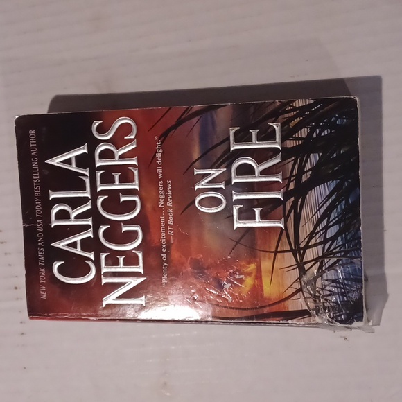 $4 Add-on "On Fire" by Carla Neggers - Paperback Novel - Picture 1 of 7